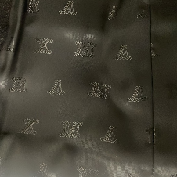 MaxMara velvet patch wool blazer Sz 2 black - Picture 14 of 14